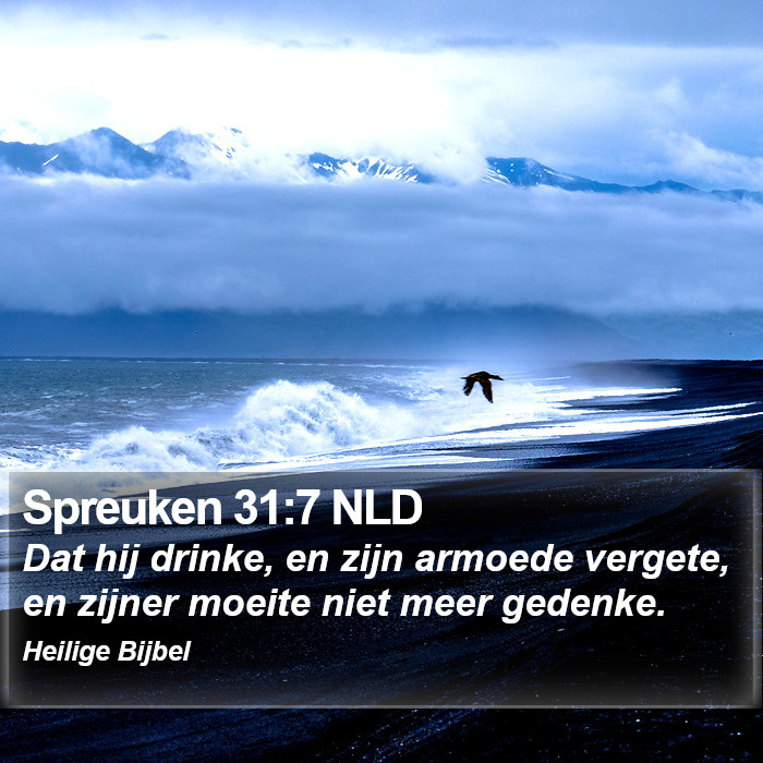 Spreuken 31:7 NLD Bible Study