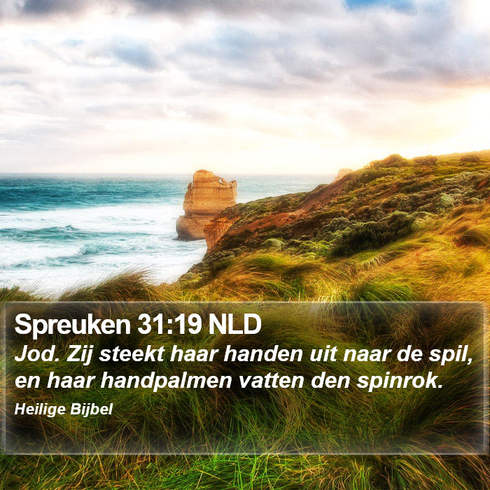 Spreuken 31:19 NLD Bible Study