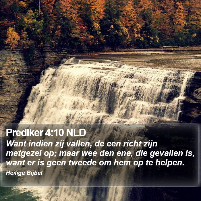 Prediker 4:10 NLD Bible Study