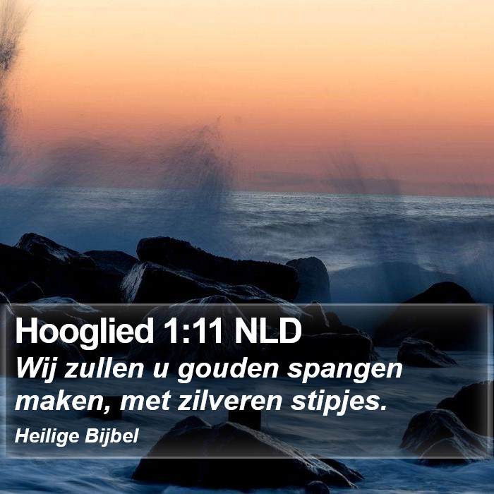 Hooglied 1:11 NLD Bible Study