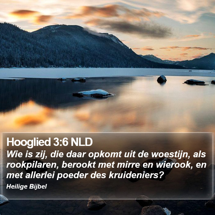 Hooglied 3:6 NLD Bible Study