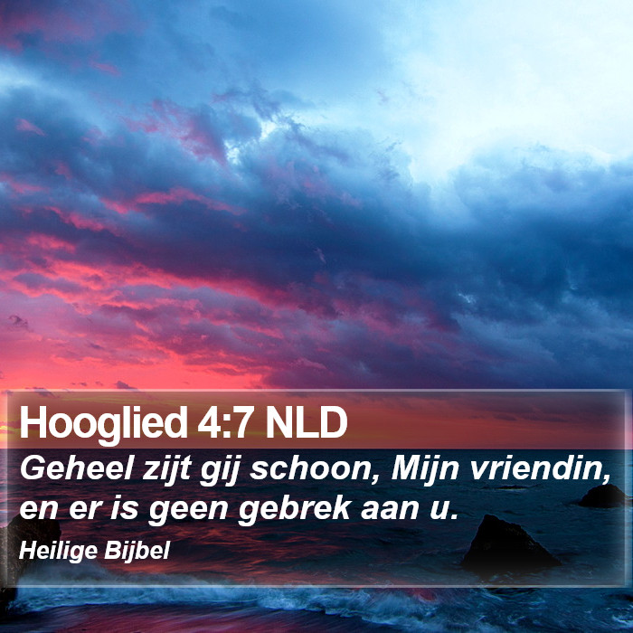 Hooglied 4:7 NLD Bible Study