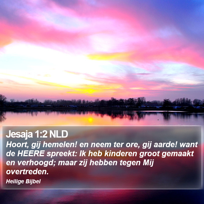 Jesaja 1:2 NLD Bible Study