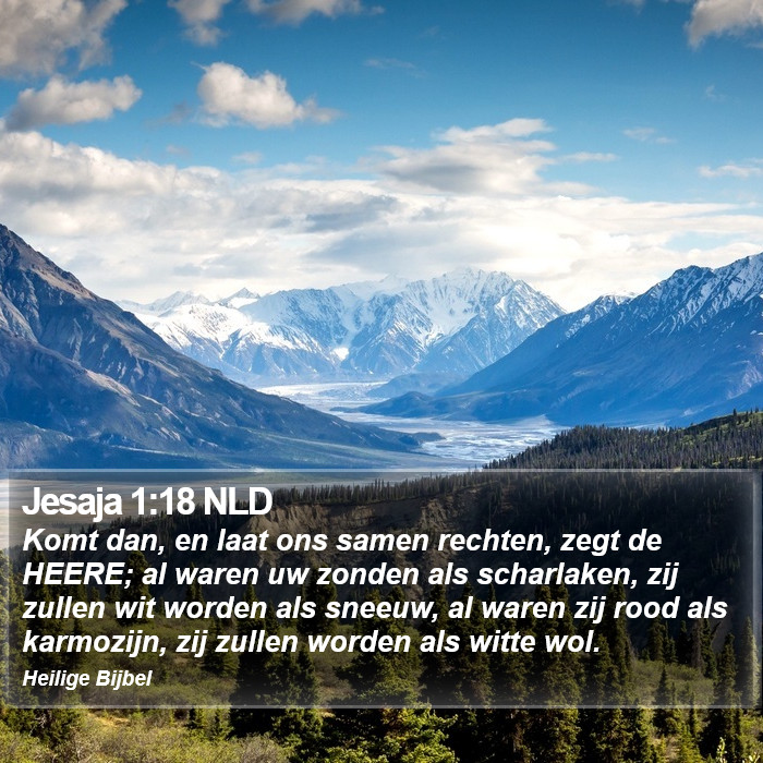 Jesaja 1:18 NLD Bible Study