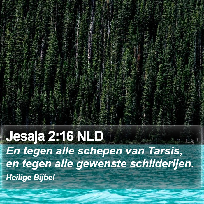 Jesaja 2:16 NLD Bible Study