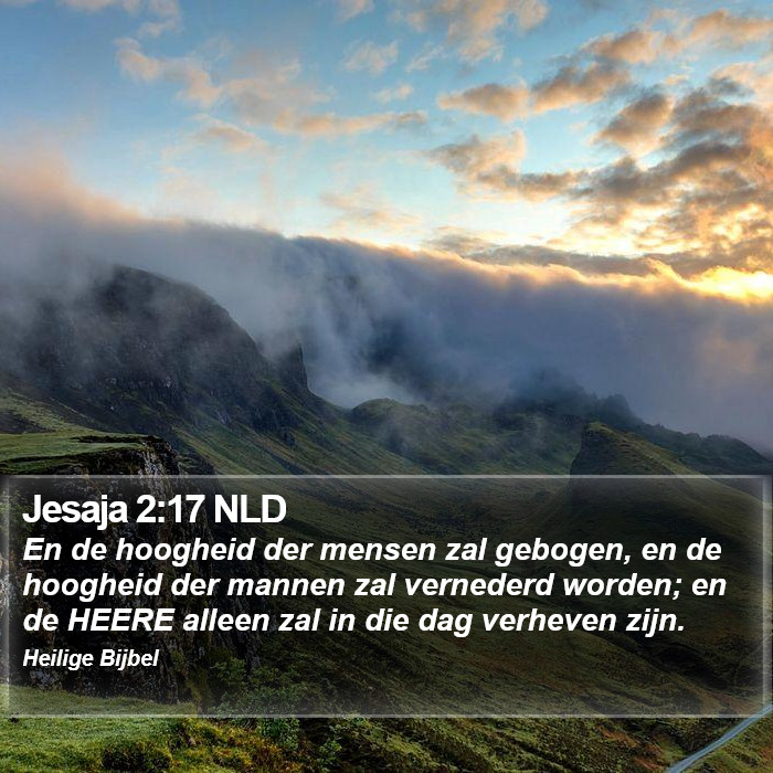 Jesaja 2:17 NLD Bible Study