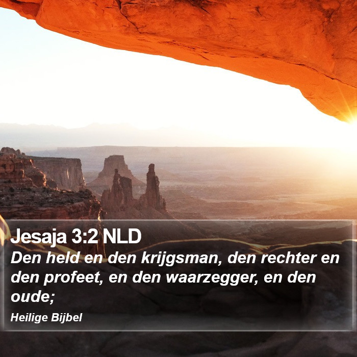 Jesaja 3:2 NLD Bible Study
