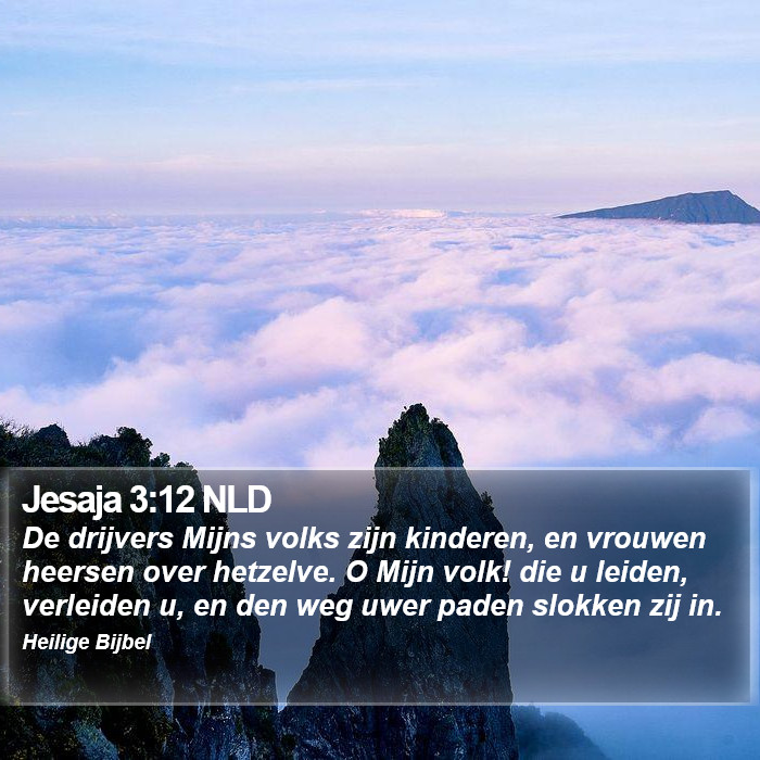Jesaja 3:12 NLD Bible Study