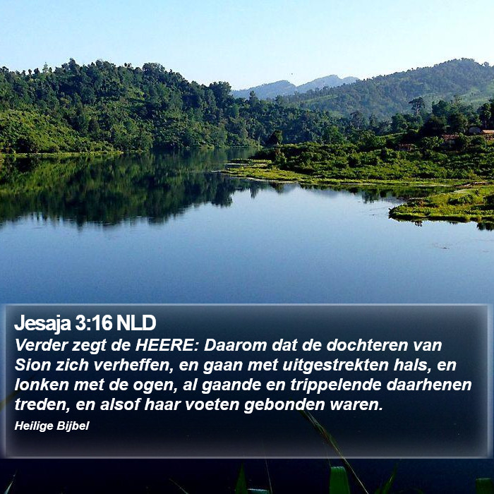 Jesaja 3:16 NLD Bible Study