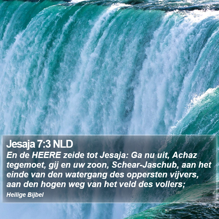 Jesaja 7:3 NLD Bible Study