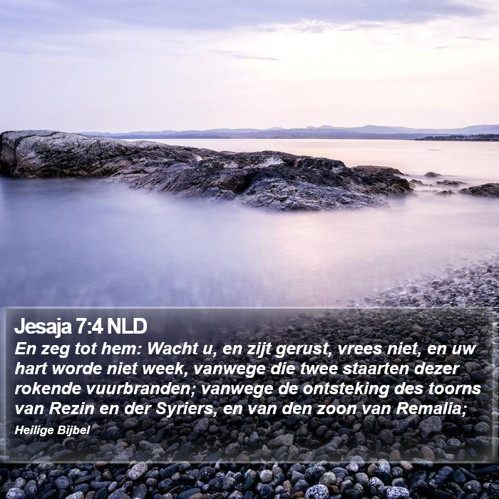 Jesaja 7:4 NLD Bible Study