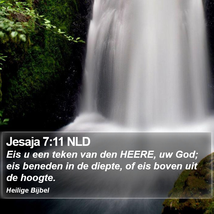 Jesaja 7:11 NLD Bible Study