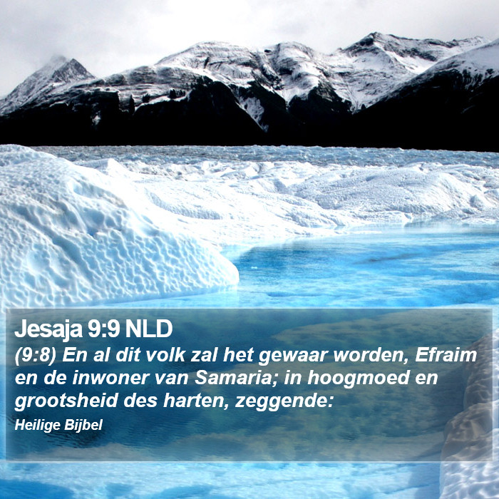 Jesaja 9:9 NLD Bible Study