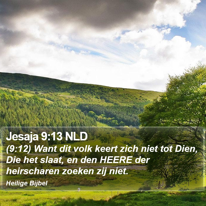 Jesaja 9:13 NLD Bible Study