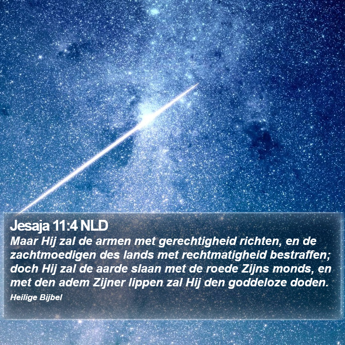 Jesaja 11:4 NLD Bible Study