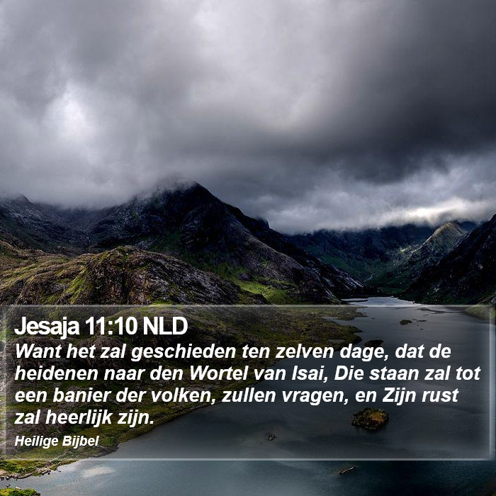 Jesaja 11:10 NLD Bible Study