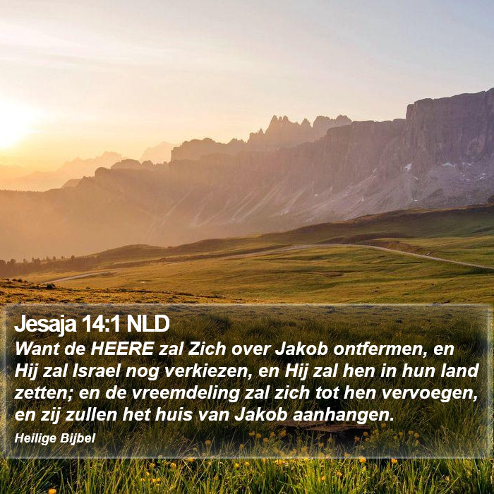 Jesaja 14:1 NLD Bible Study