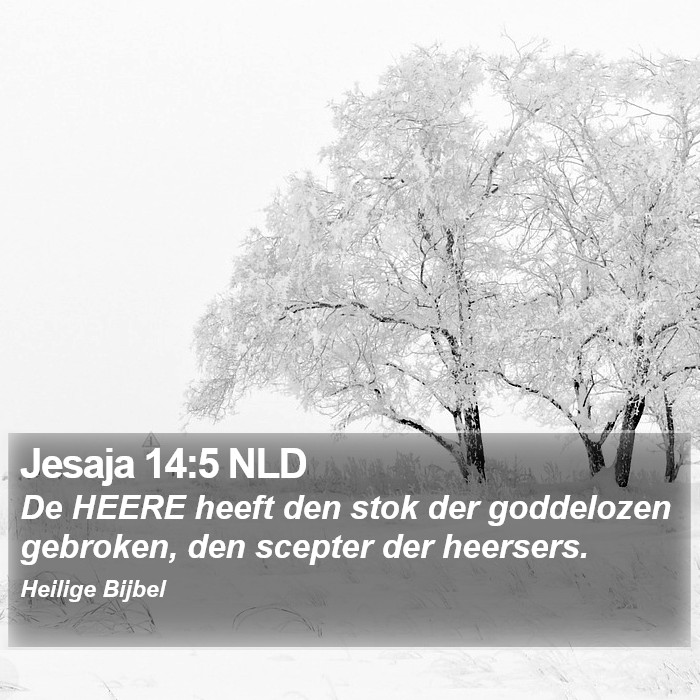 Jesaja 14:5 NLD Bible Study