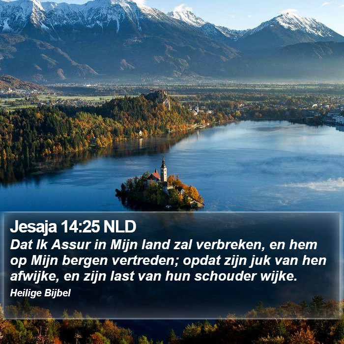 Jesaja 14:25 NLD Bible Study