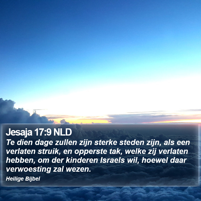 Jesaja 17:9 NLD Bible Study