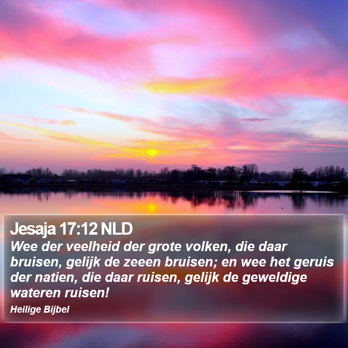 Jesaja 17:12 NLD Bible Study