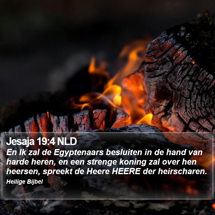 Jesaja 19:4 NLD Bible Study