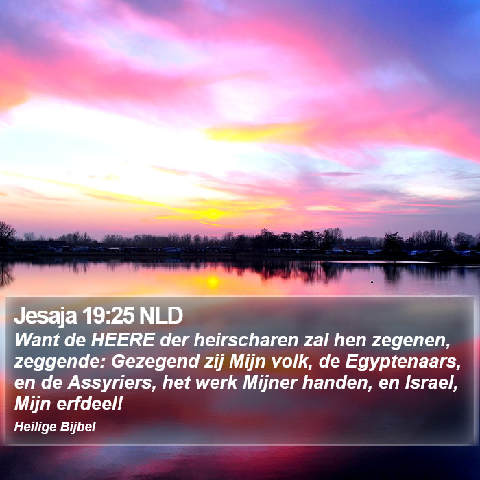 Jesaja 19:25 NLD Bible Study