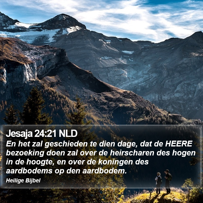 Jesaja 24:21 NLD Bible Study