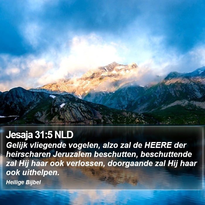 Jesaja 31:5 NLD Bible Study