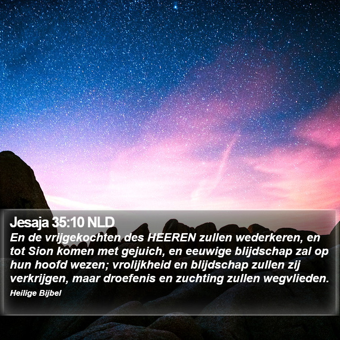 Jesaja 35:10 NLD Bible Study
