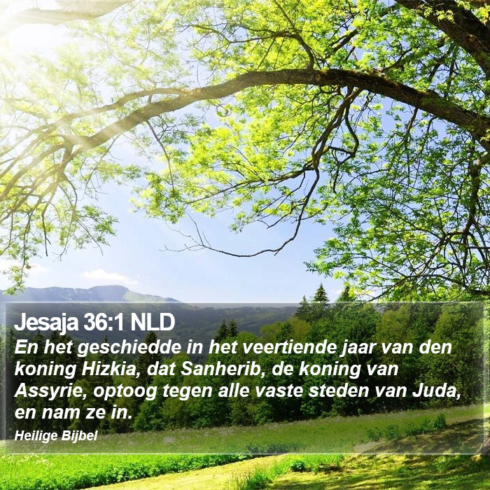 Jesaja 36:1 NLD Bible Study