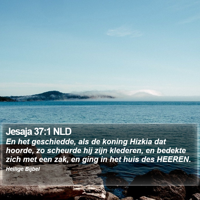 Jesaja 37:1 NLD Bible Study