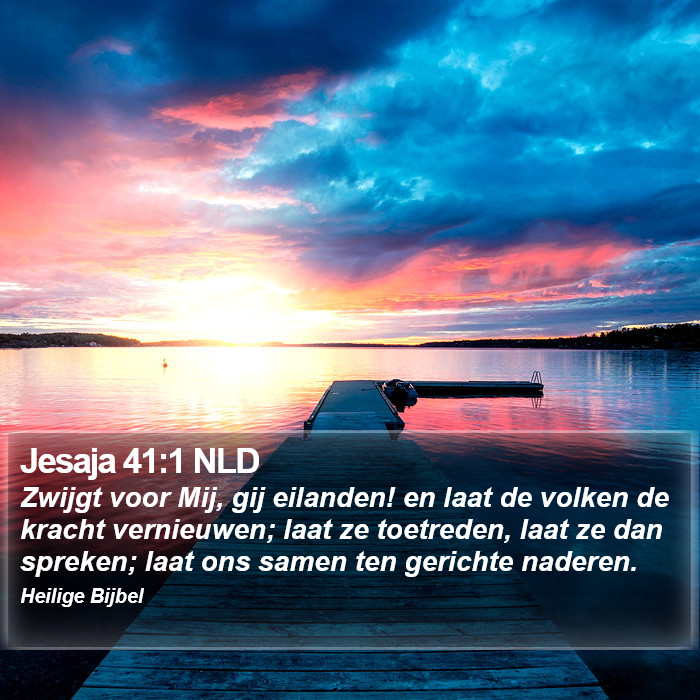 Jesaja 41:1 NLD Bible Study