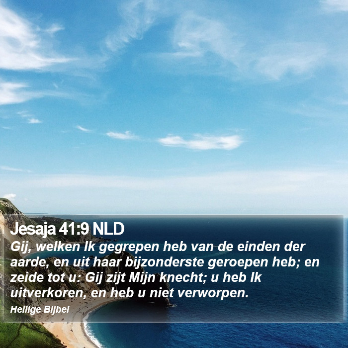 Jesaja 41:9 NLD Bible Study