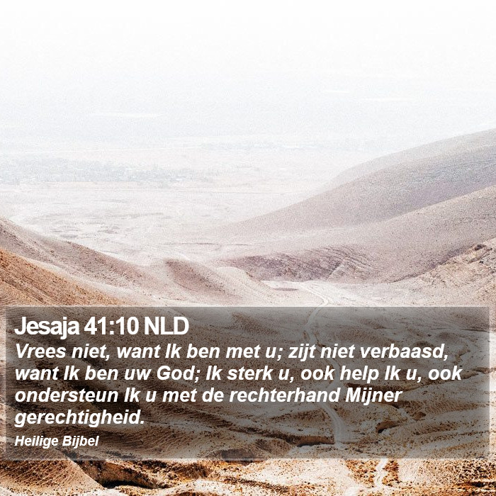 Jesaja 41:10 NLD Bible Study