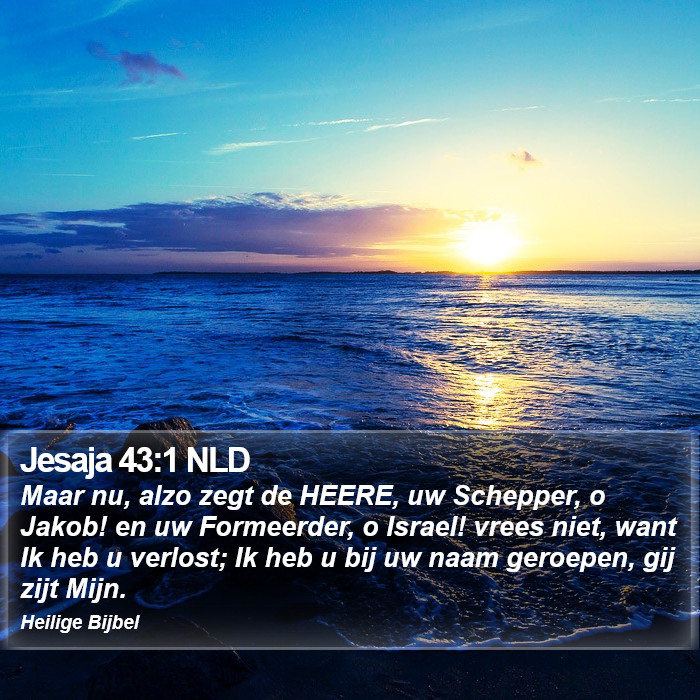 Jesaja 43:1 NLD Bible Study