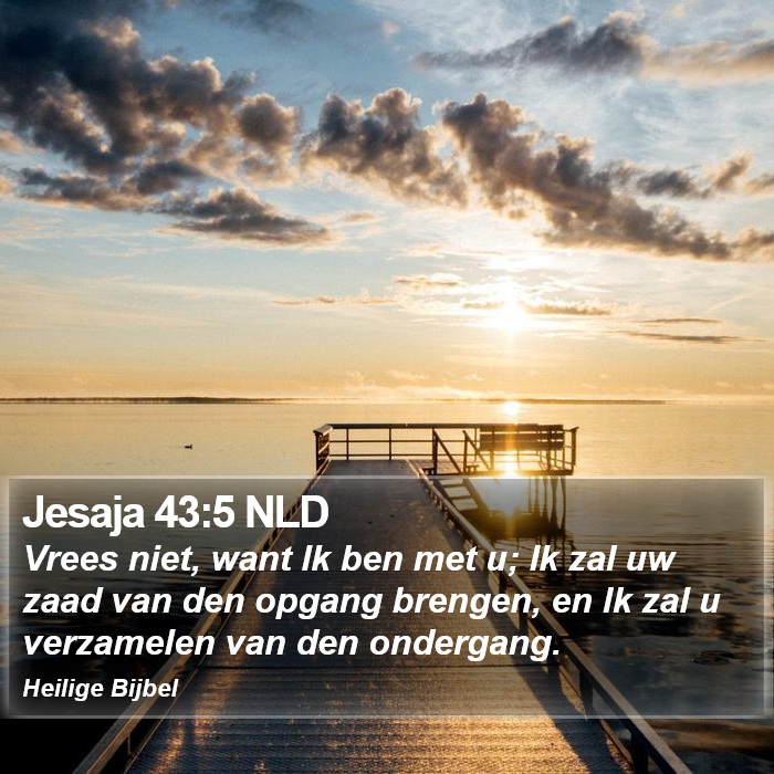 Jesaja 43:5 NLD Bible Study