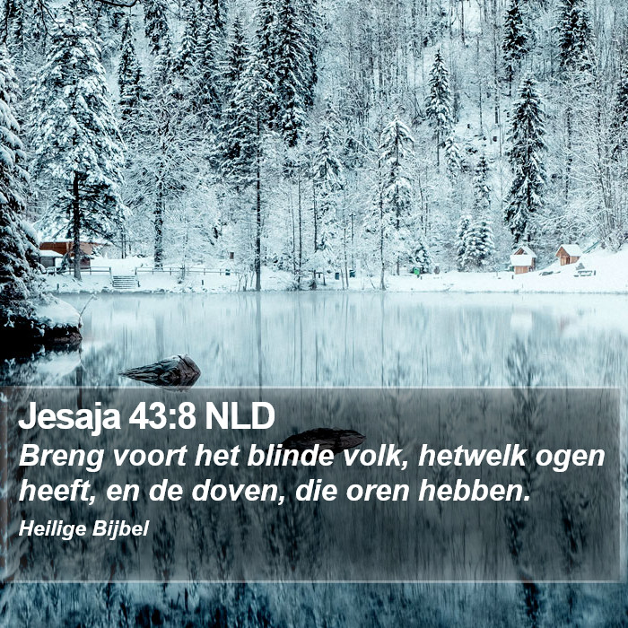 Jesaja 43:8 NLD Bible Study