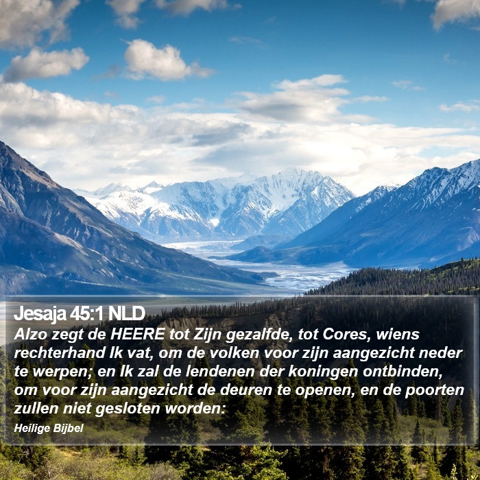 Jesaja 45:1 NLD Bible Study