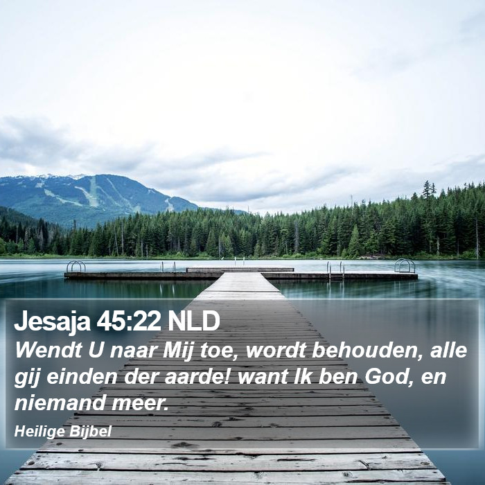 Jesaja 45:22 NLD Bible Study