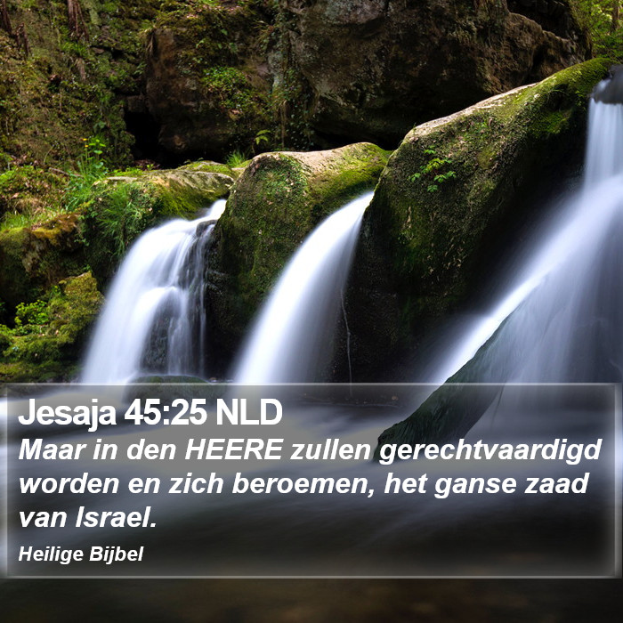 Jesaja 45:25 NLD Bible Study