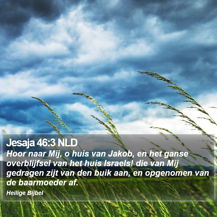 Jesaja 46:3 NLD Bible Study