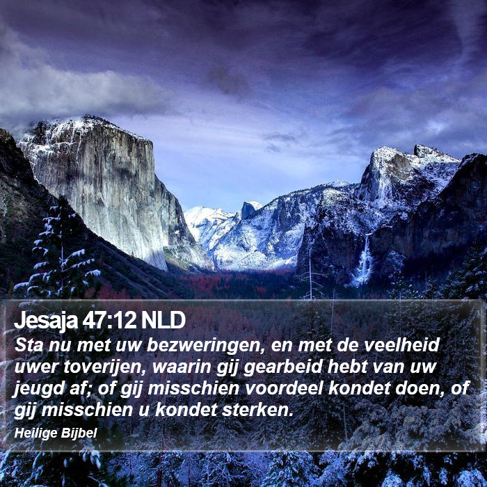 Jesaja 47:12 NLD Bible Study