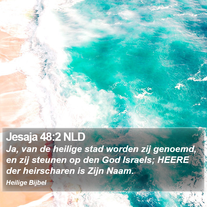 Jesaja 48:2 NLD Bible Study