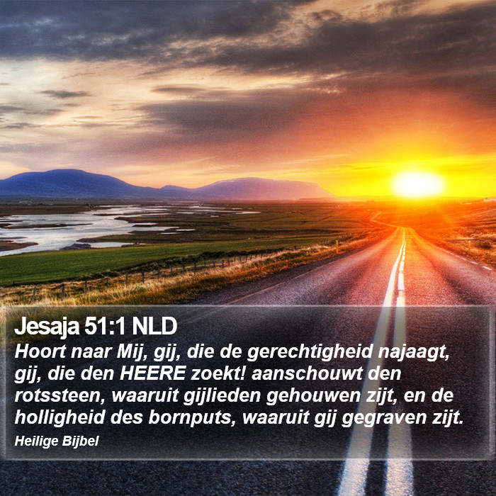 Jesaja 51:1 NLD Bible Study