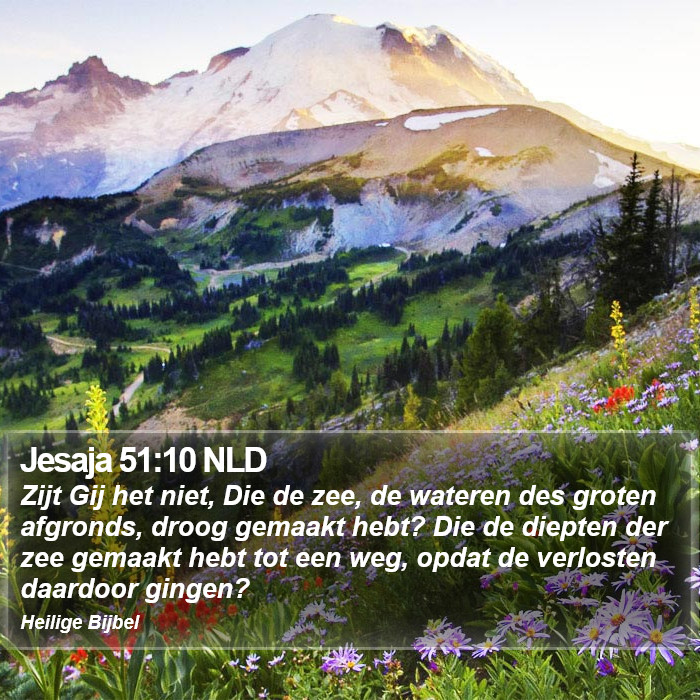 Jesaja 51:10 NLD Bible Study