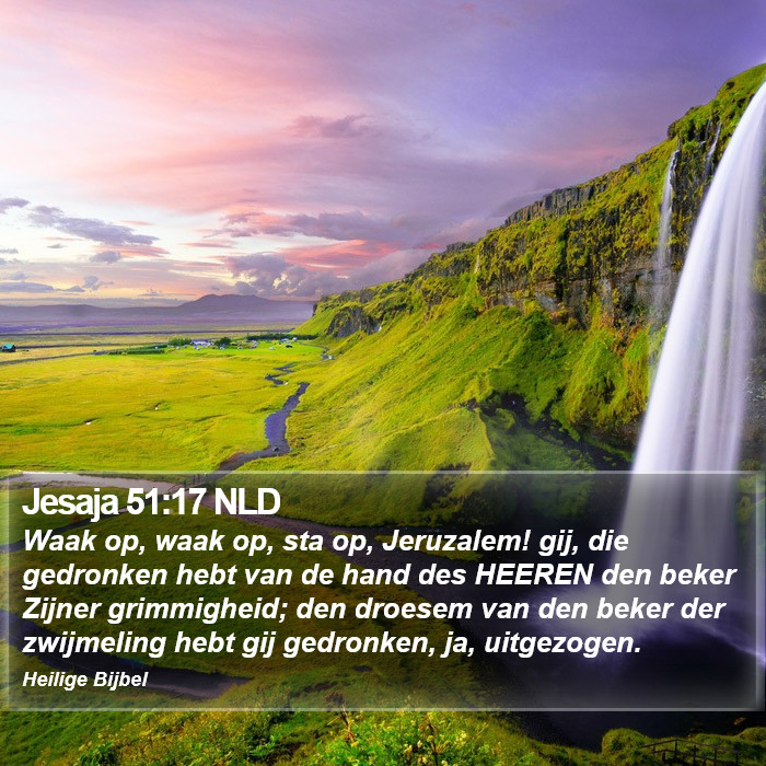 Jesaja 51:17 NLD Bible Study