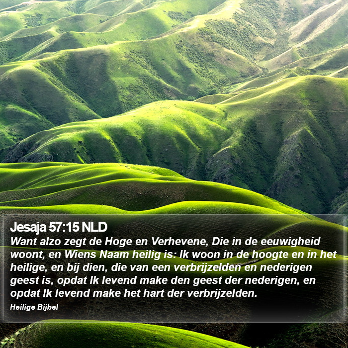 Jesaja 57:15 NLD Bible Study