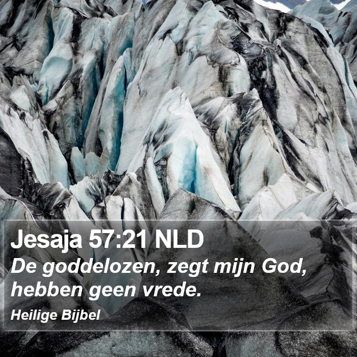 Jesaja 57:21 NLD Bible Study