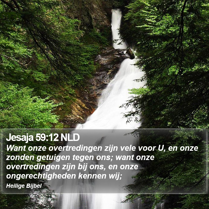 Jesaja 59:12 NLD Bible Study